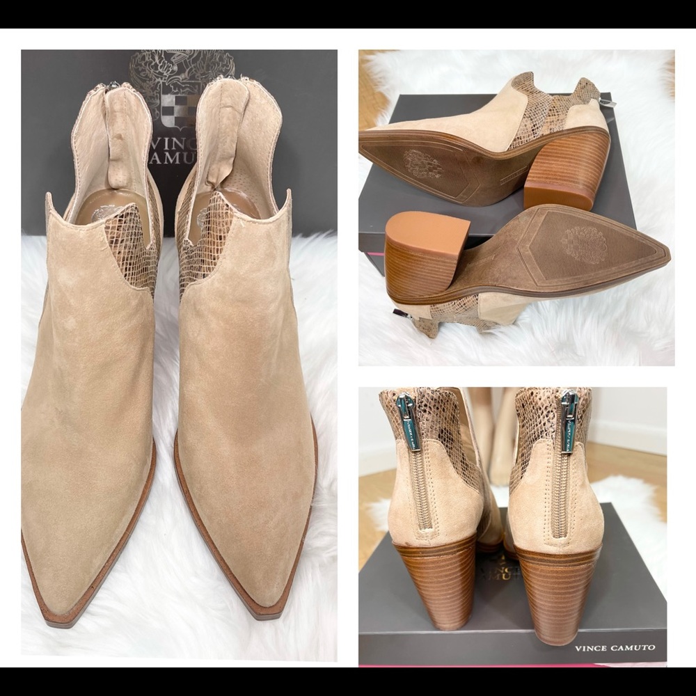 🍒New Vince Camuto Gannilla Booties size 10M